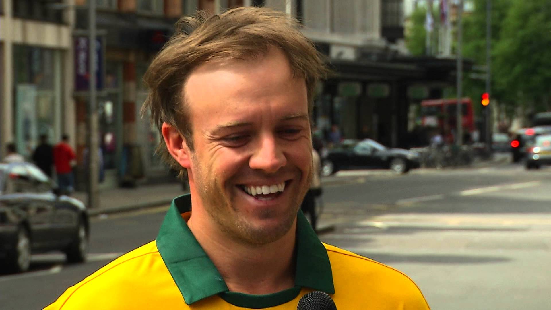 Smiling AB De Villiers Cricket Player South Africa Hd Wallpapersdownload