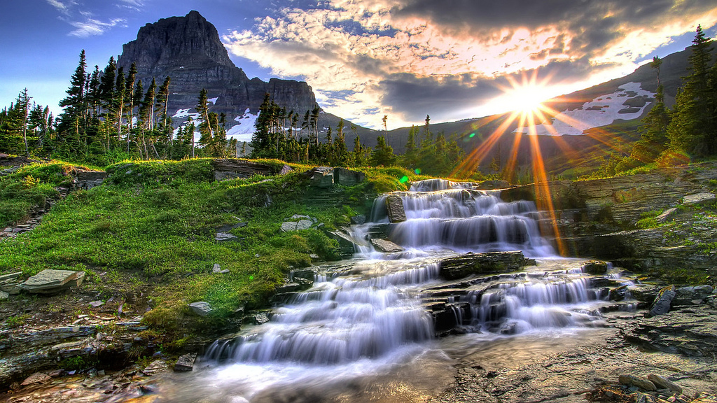 sunrays showing alluring rivers wallpapers images pics download