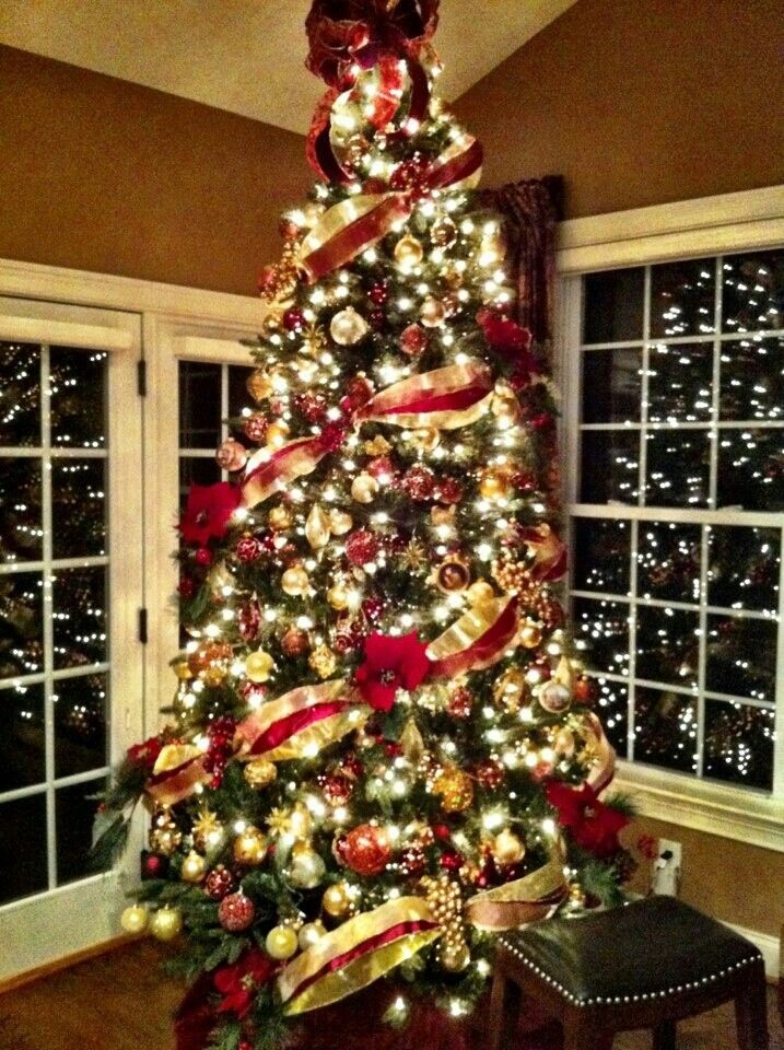awesome christmas tree decoration idea image