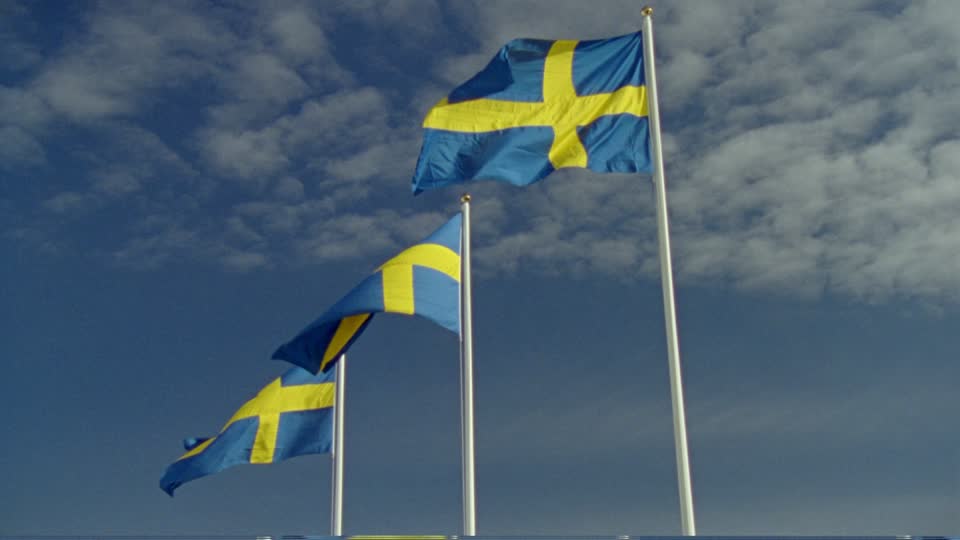 Waving Sweden Flags In Wind Hd Wallpapers Download