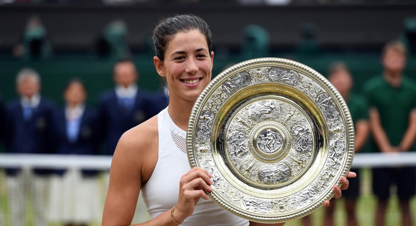 Garbine Muguruza With Medal Prize Free Mobile Download Background Hd Images