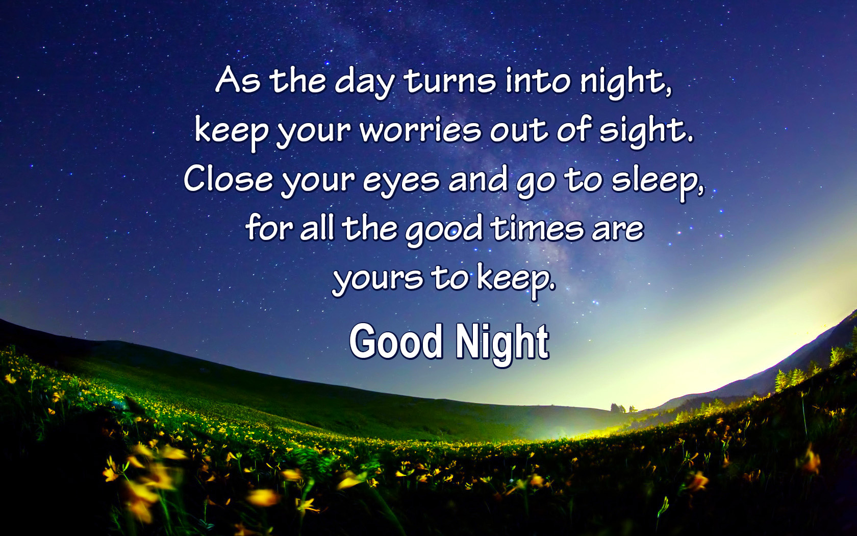 Fantastic Good Night Quotes Free Download