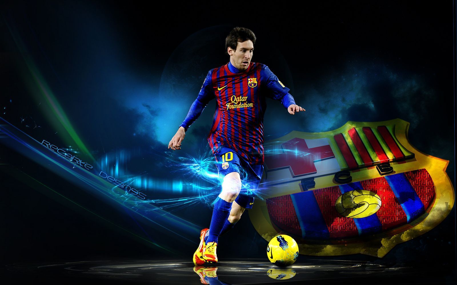 Desktop Lionel Messi Kick Football Hd Free Background Mobile Download Wallpaper Img