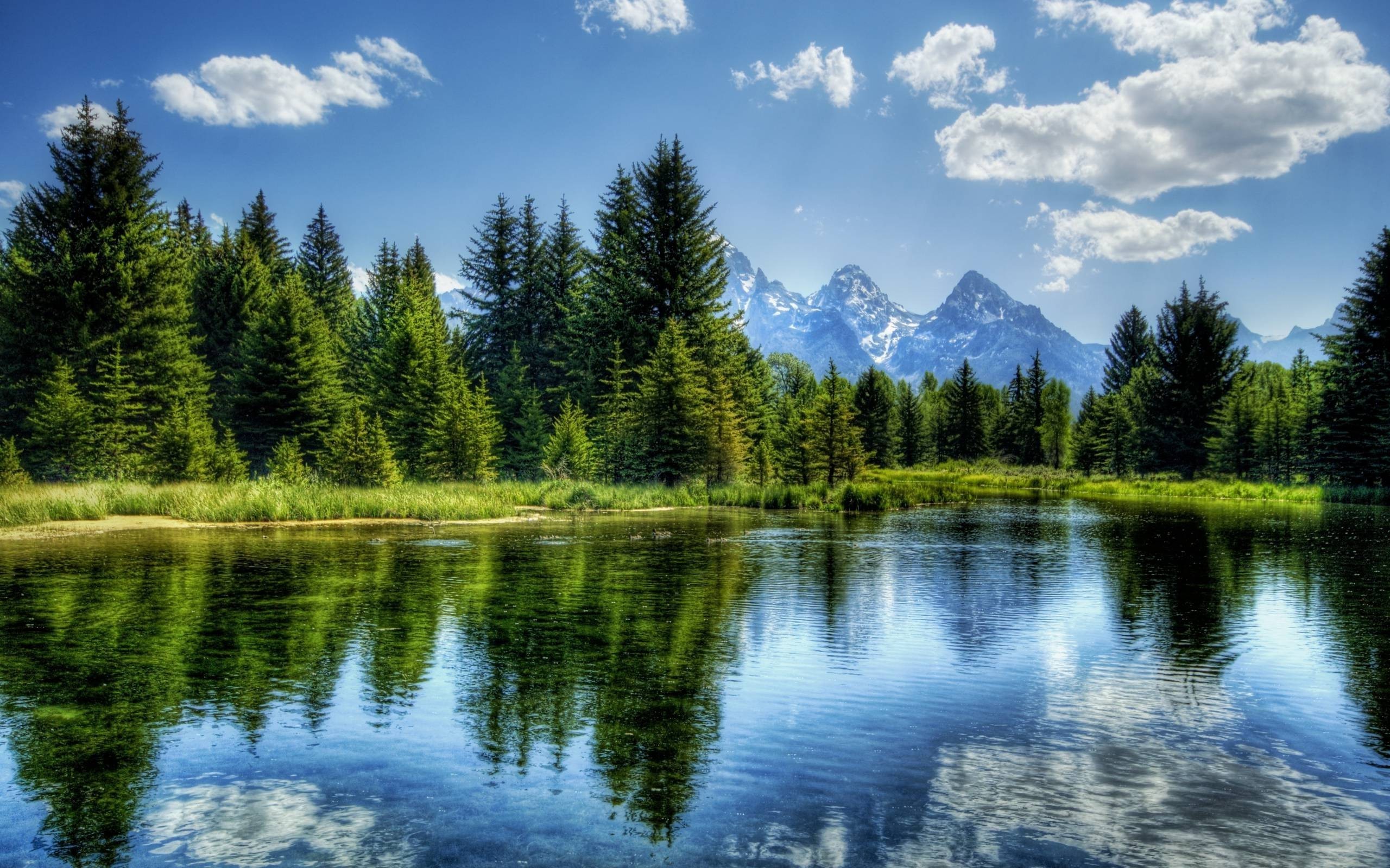 Mountain Lake Nature Hd Wallpapers Images Desktop Picture