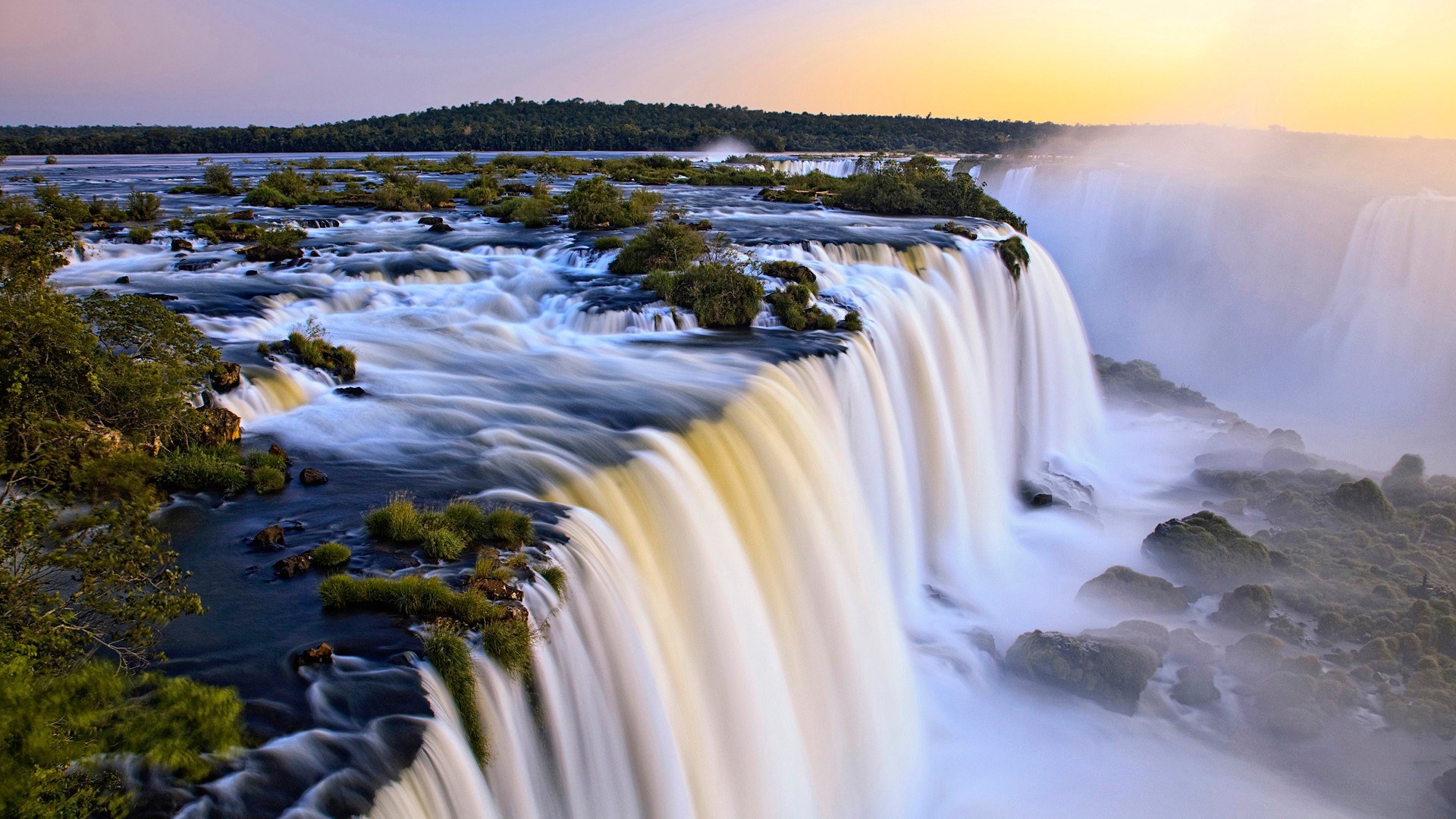 brazilian iguazu water falls wallpaper latest image free download