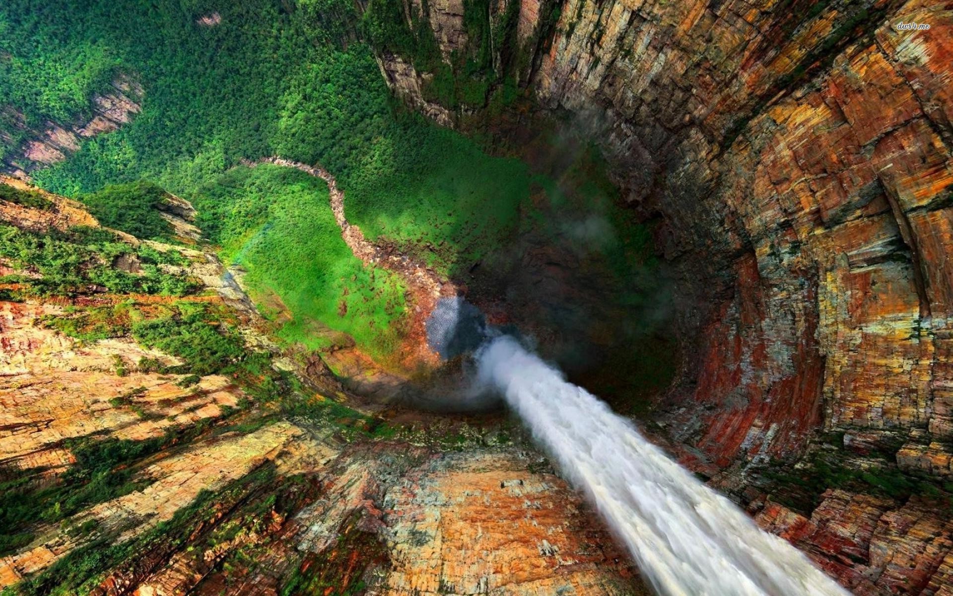 highresoultion angel falls venezuela nature wallpaper free download