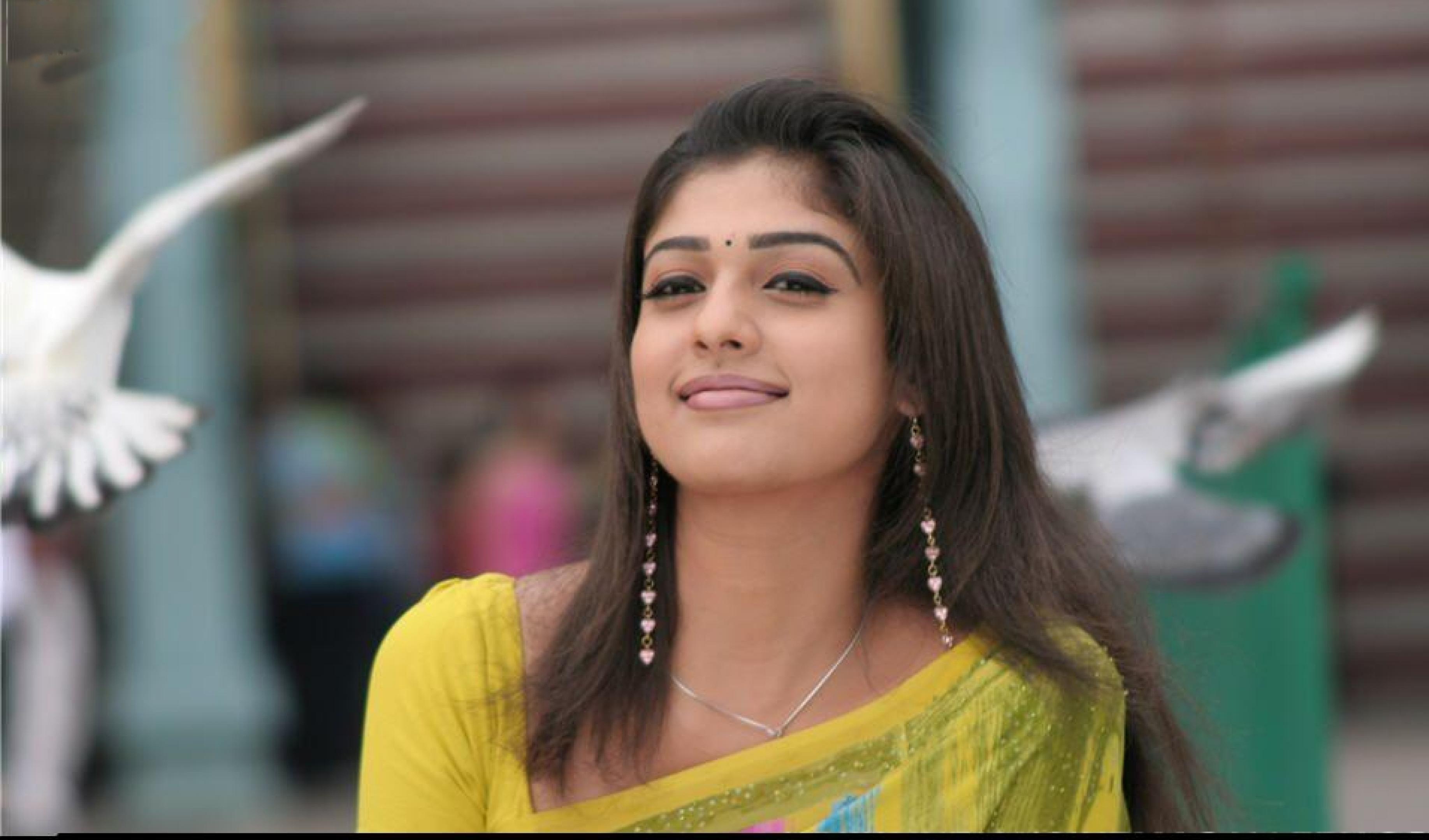 Beautiful Nayanthara Smile Look Free Deskop Mobile Background Hd Images