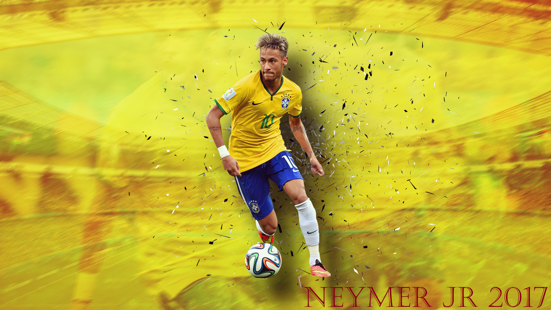 Cute Neymar Football Soccer Player Hd Free Play With Ball Mobile Bakground Desktop Pics