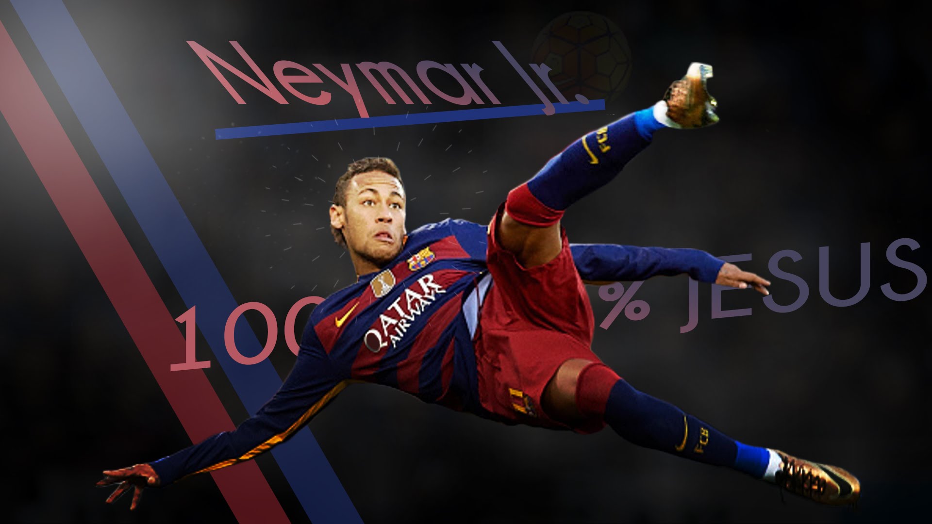 Desktop Neymar Football Soccer Player Hd Free Kick Ball In Air Mobile Bakground Download Pictures