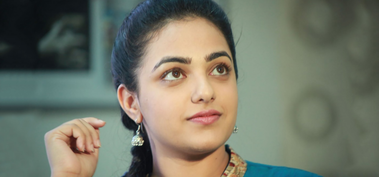 Beautiful Nithya Menon Cute Smiling Look Mobile Hd Background Free Desktop Pictures