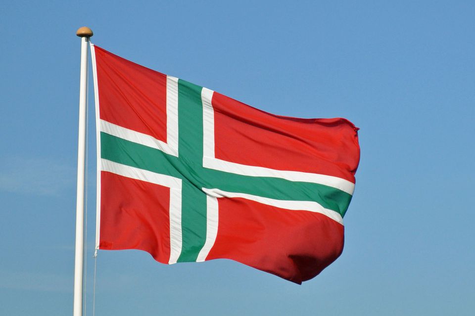 Download Hd Waving Awesome Norway Flags Image