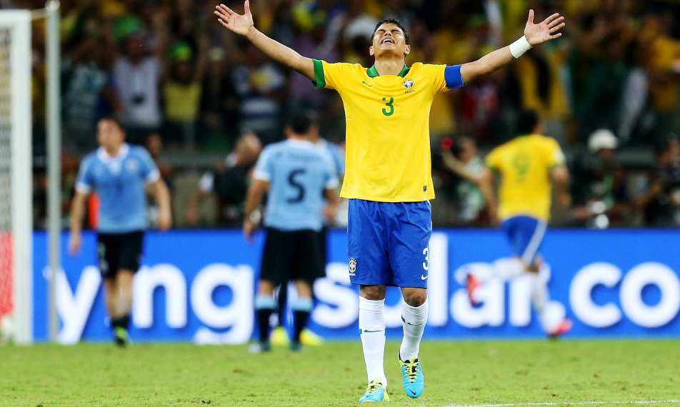 Thiago Silva Football Soccer Player Happy Moments Hd Mobile Desktop Background Wallpaper Images