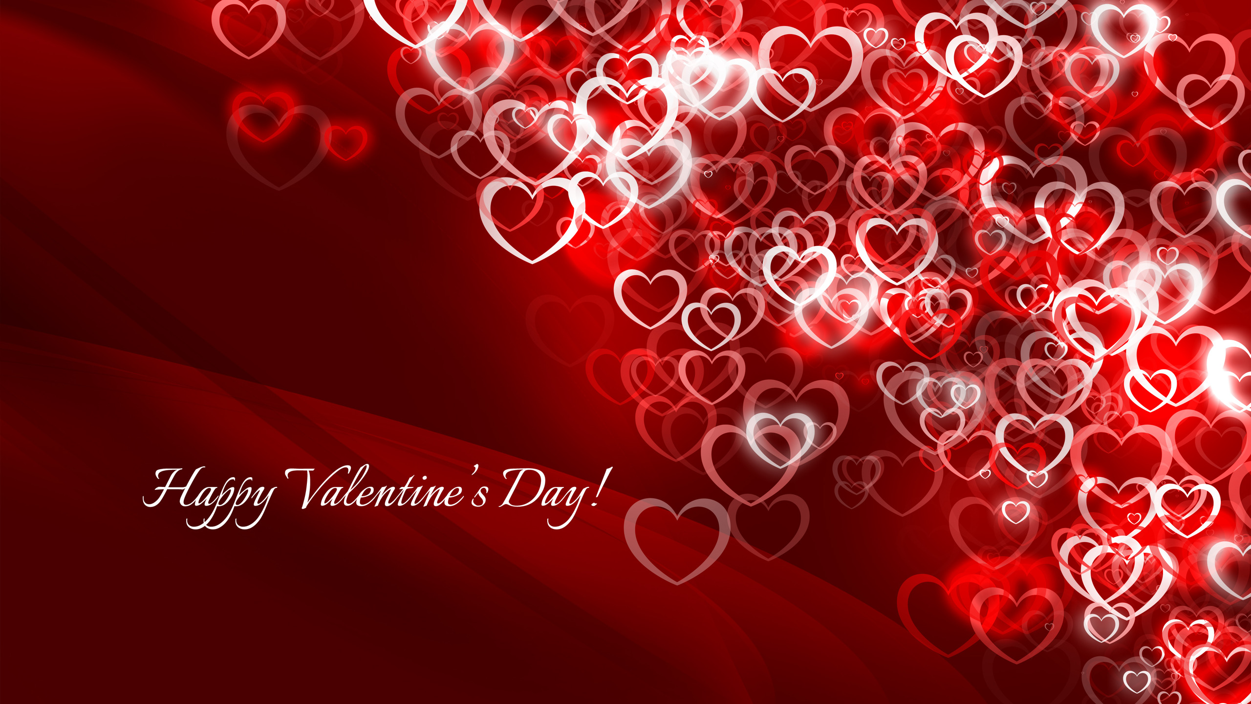 Happy Valentines Day Greeting Free Wallpaper