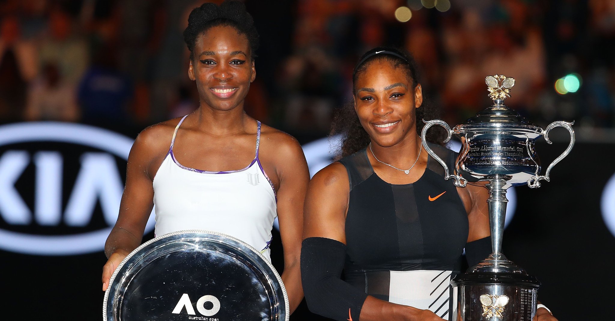 Fantastic Venus And Serena Williams Cup Still Hd Desktop Backgroud Pictures