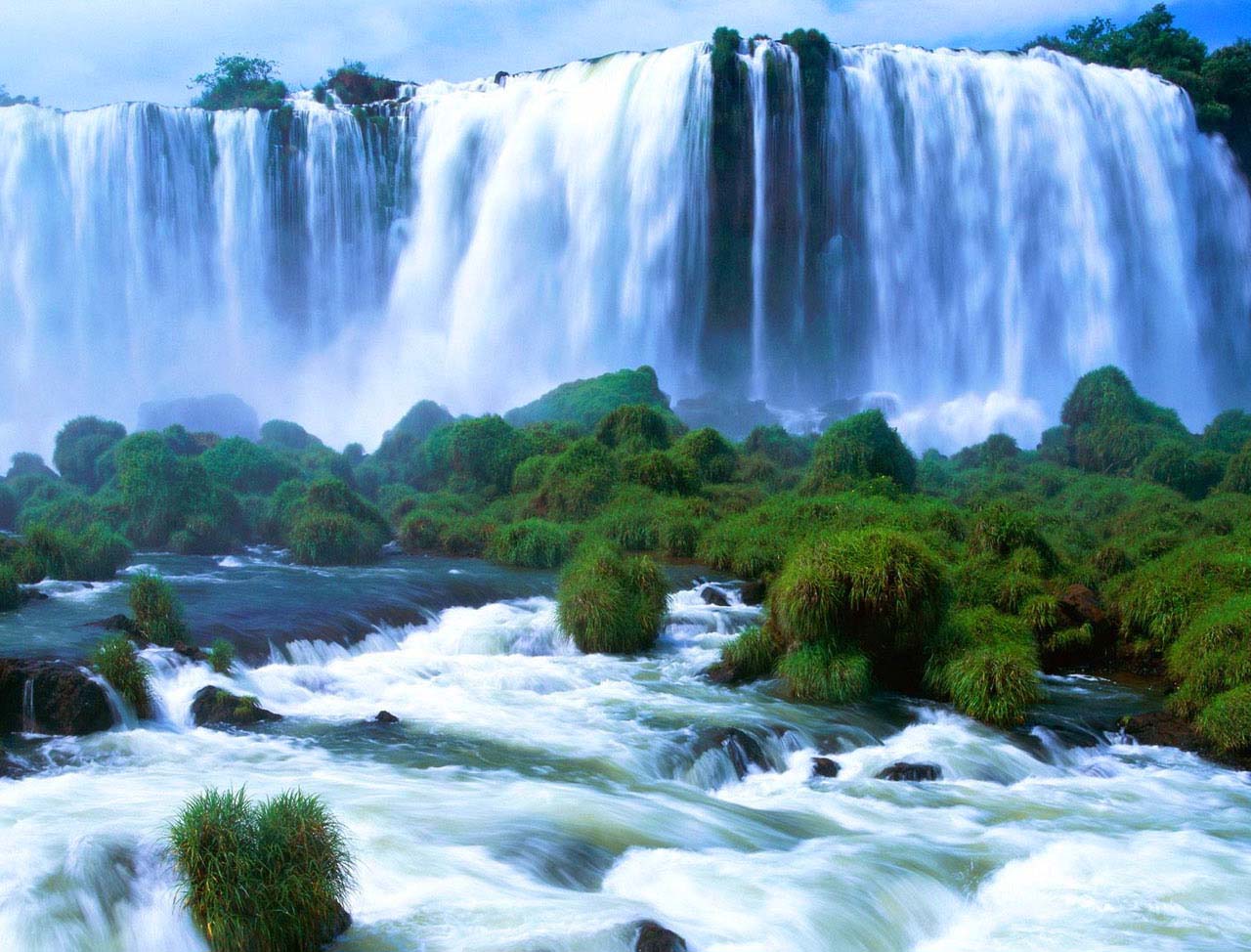 Desktop Hd Beautiful Waterfall Wallpapers Images Free