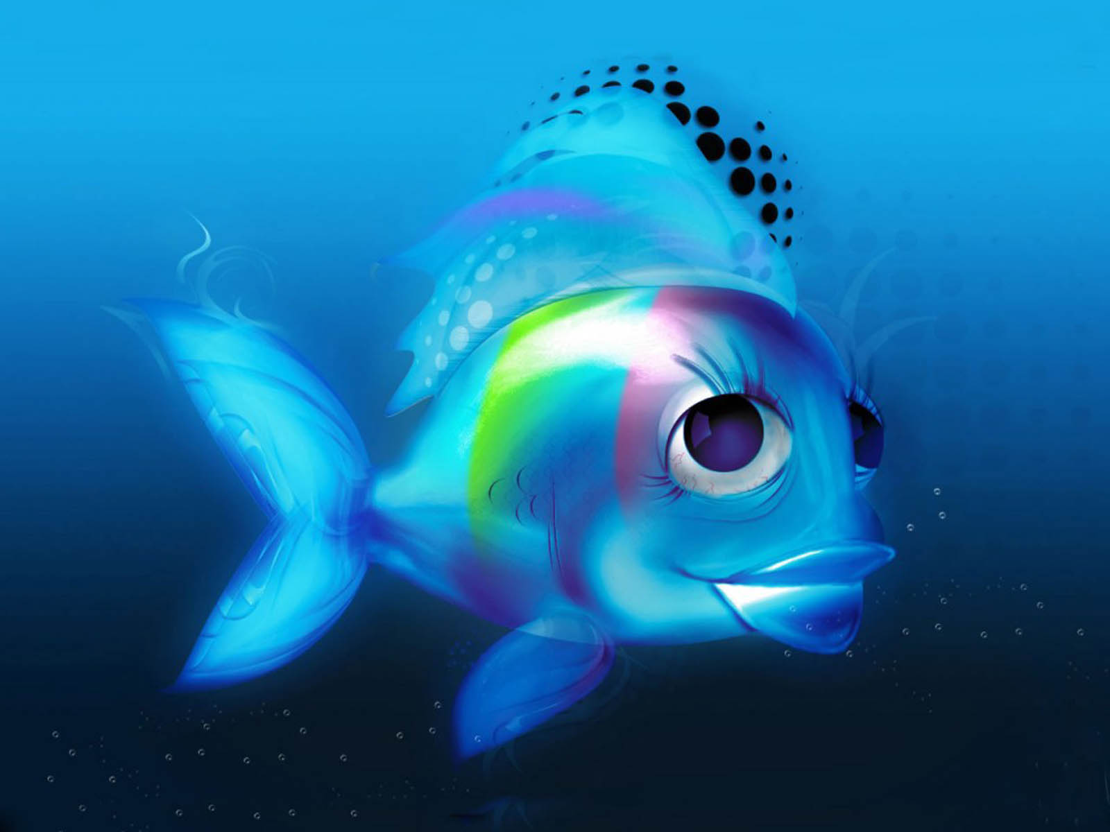 3d fish mobile laptop wallpapers free download