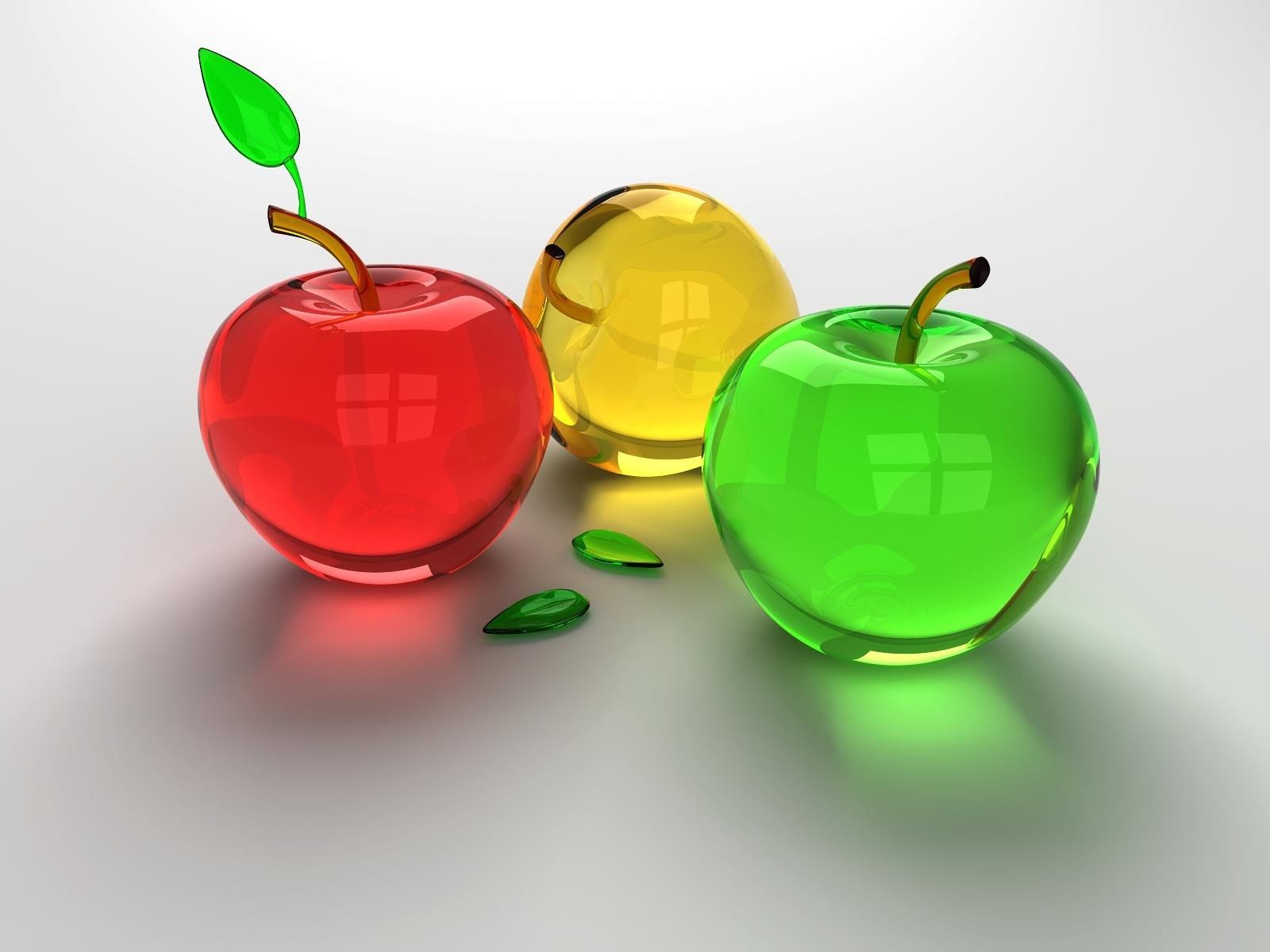 3d Red Apple High Resolution Mobile Laptop Wallpapers Free Download