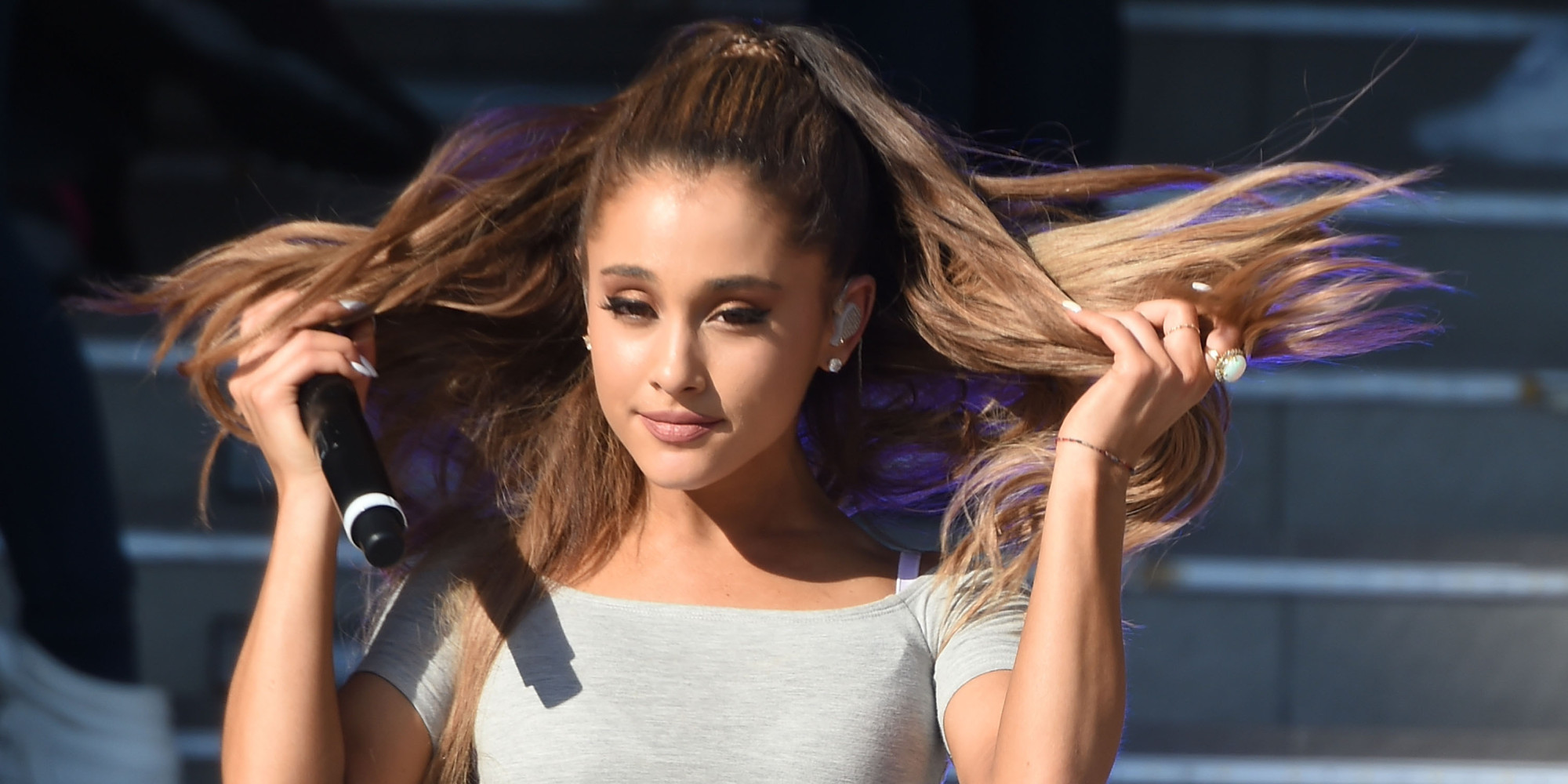 lovely ariana grande reaction look desktop mobile free hd images