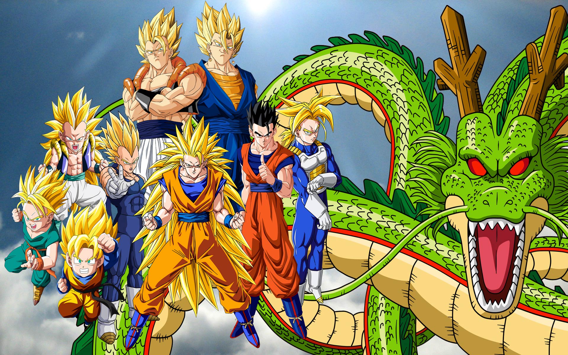 Dragon Ball Hd 4k Background Wallpapers 3D