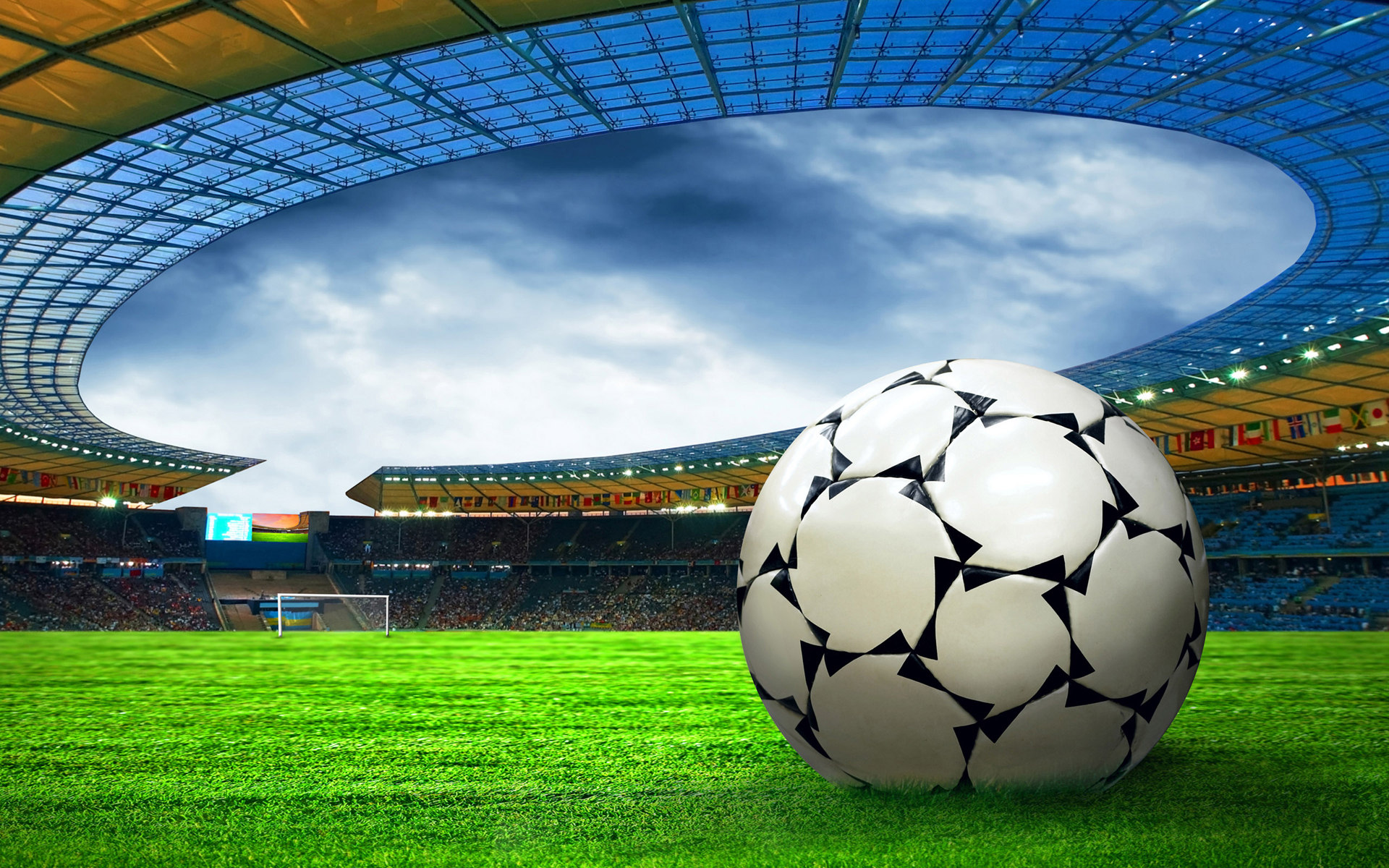 free soccer hd 4k background wallpapers 3D
