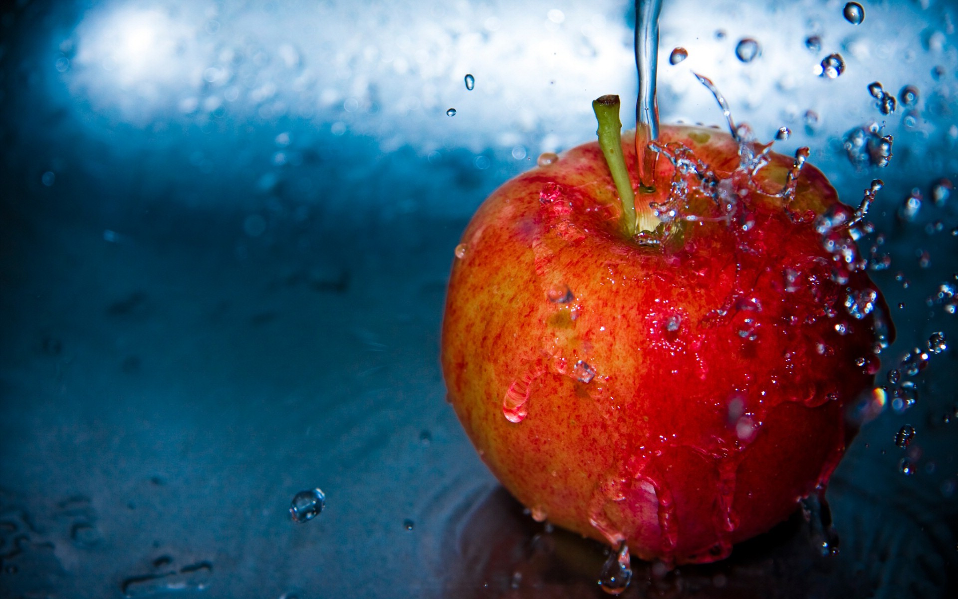 full hd red apple fruits wallpaper download
