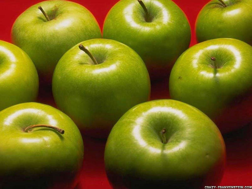 Green Apple Fruits Images Wallpaper Download