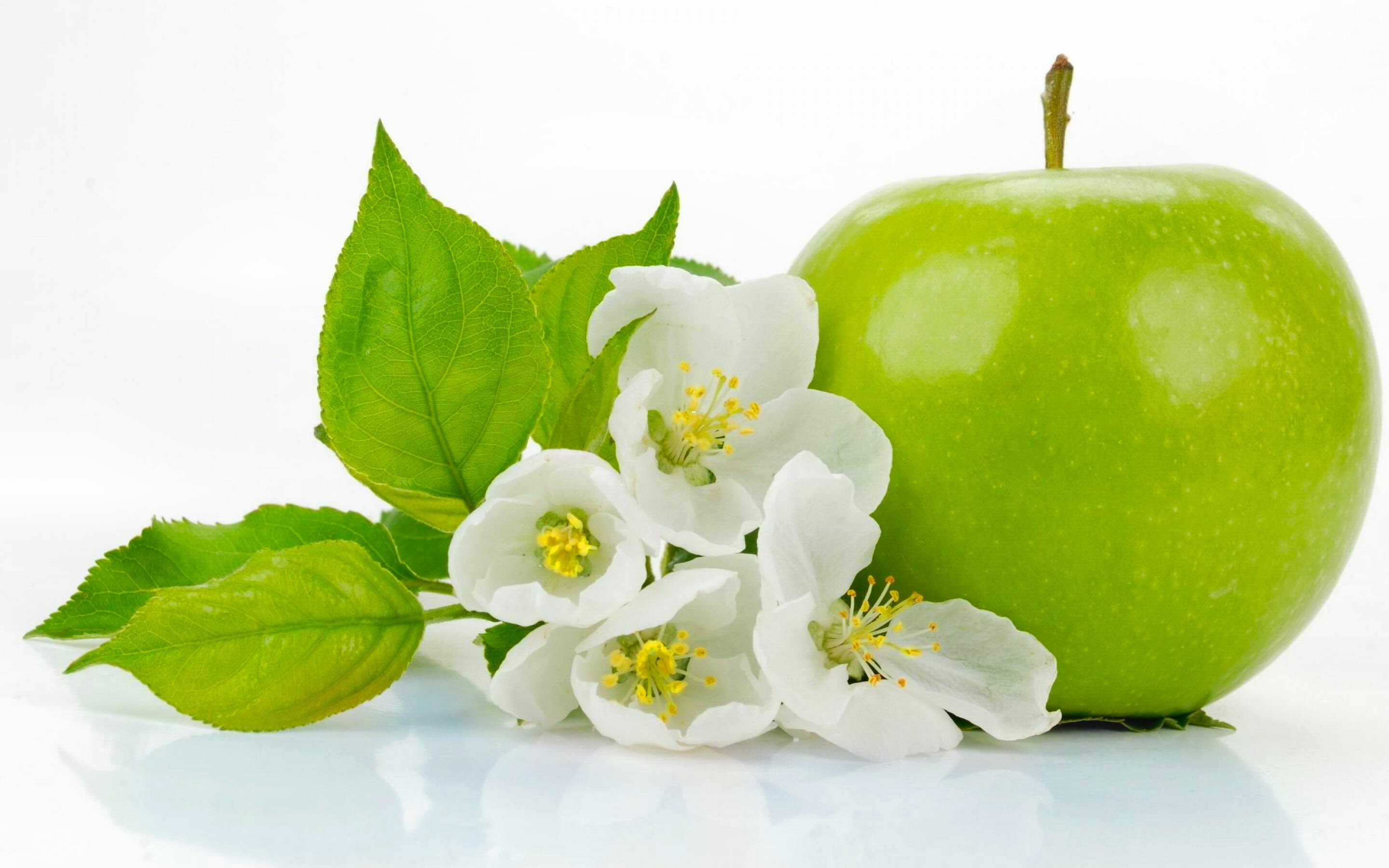 Hd Green Apple Fruits Wallpaper Nature Download