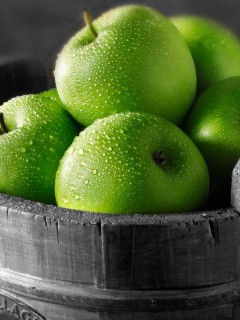 Hd Green Apple Fruitss Wallpaper Download