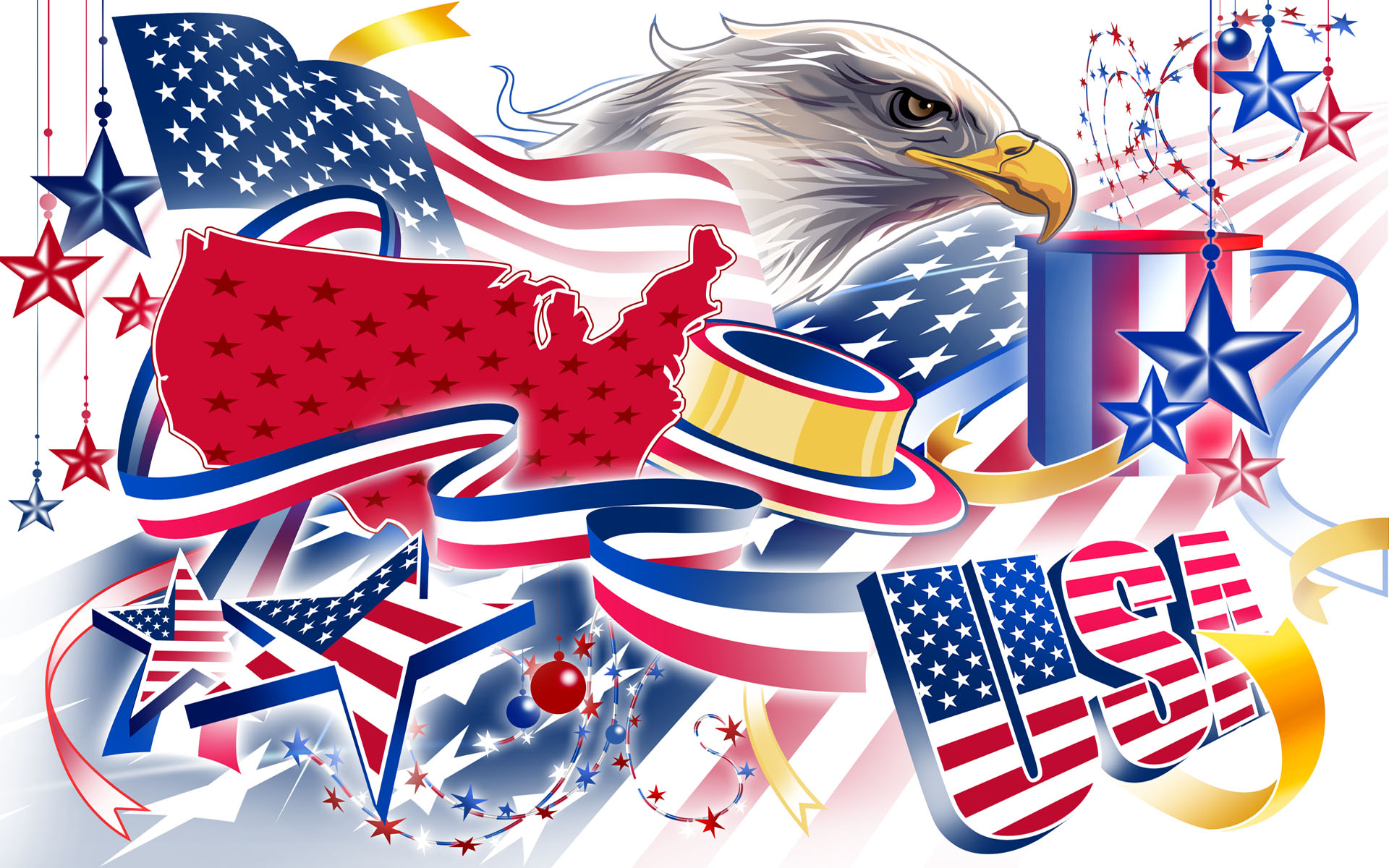 Mobile Desktop Background American Flag Eagle Pics Download