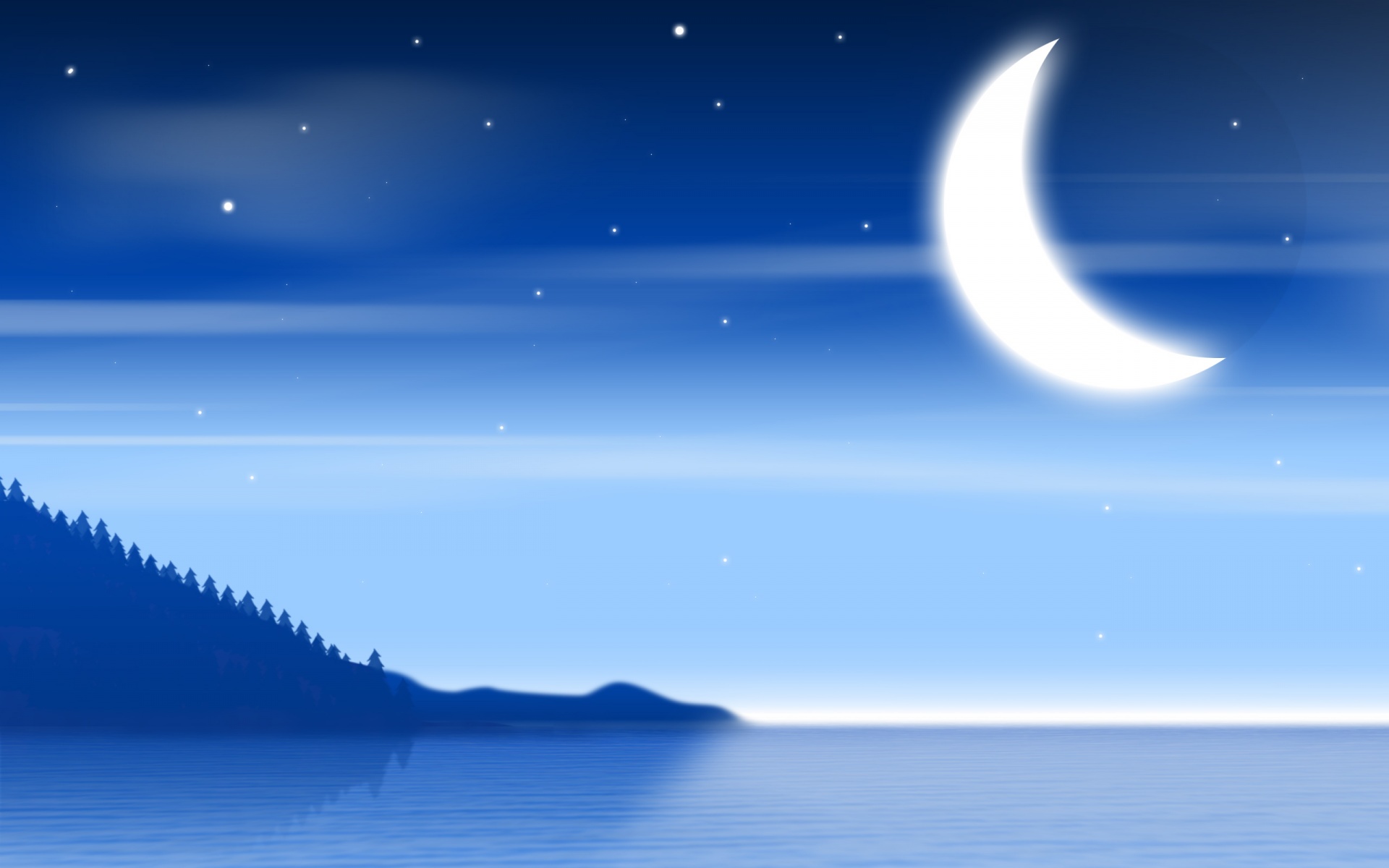 Mobile Desktop Background Cartoon Picture Of Moon Download