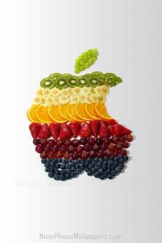 Mobile Desktop Background Colorful Apple Fruits Wallpaper