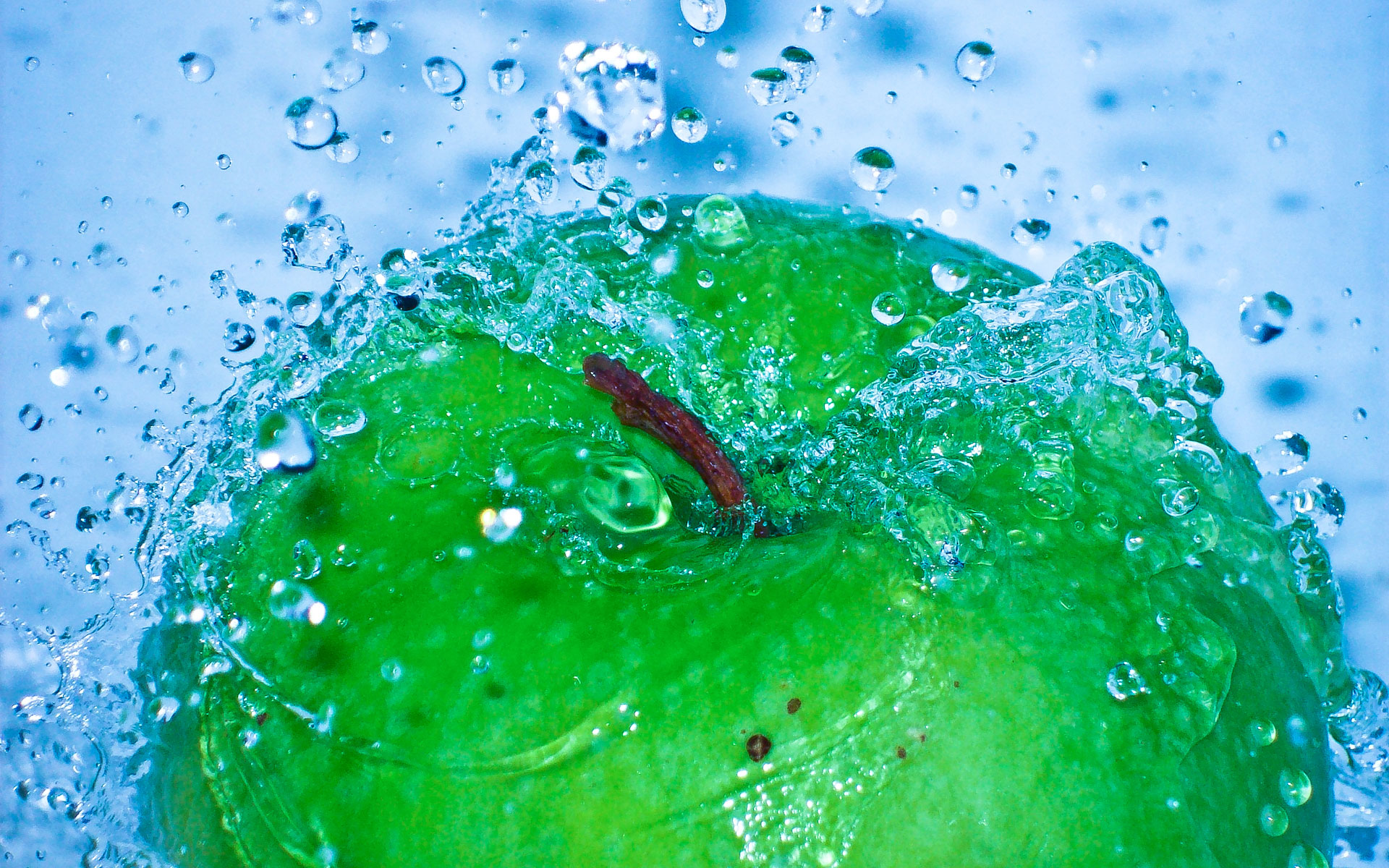 Mobile Desktop Background Free Download Green Apple Fruits Wallpaper
