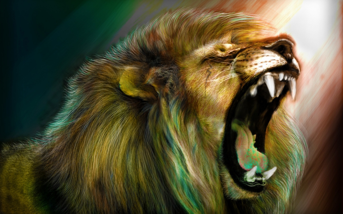 Pictures Of A Lion Roaring Download