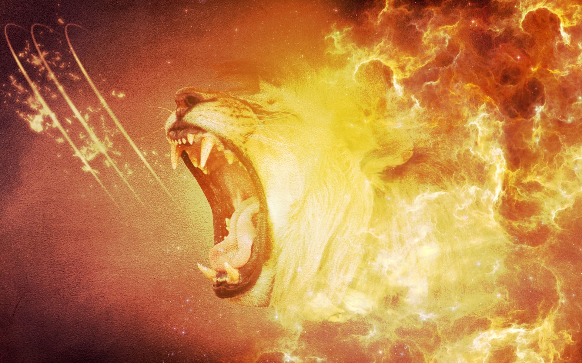 roaring lion image download
