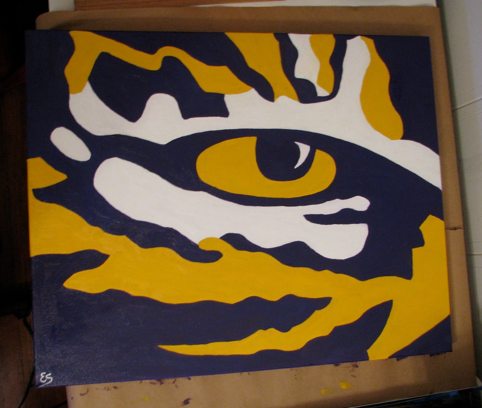 Tiger Eyes Wall Art Download