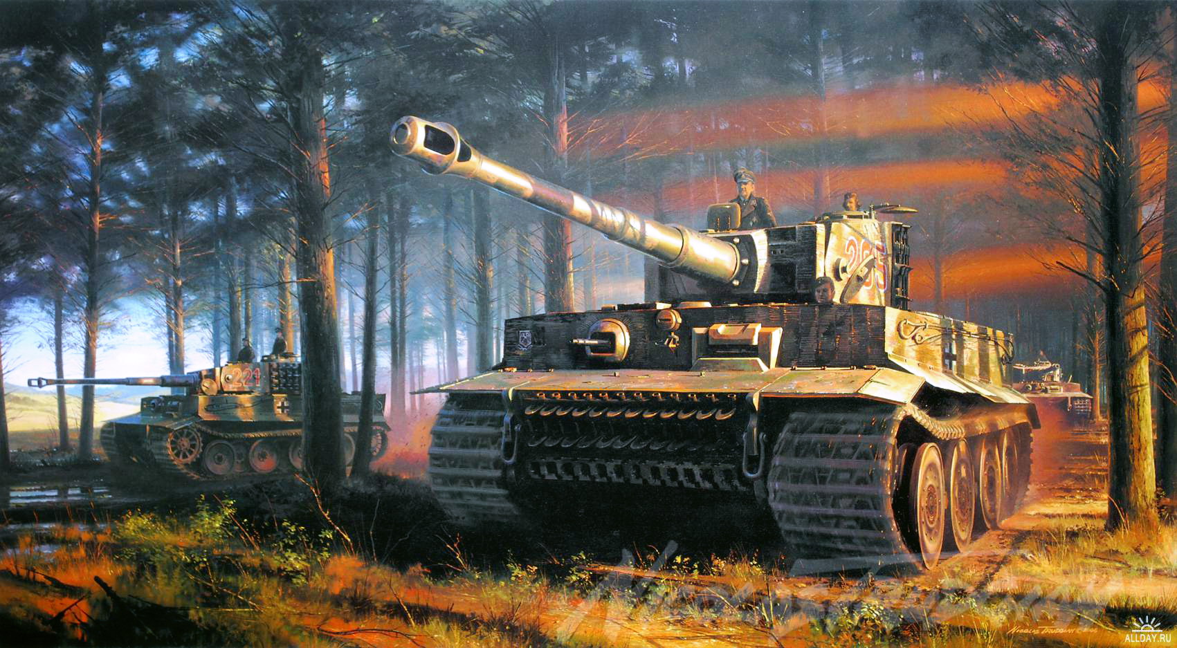 tiger tank 4k background wallpapers