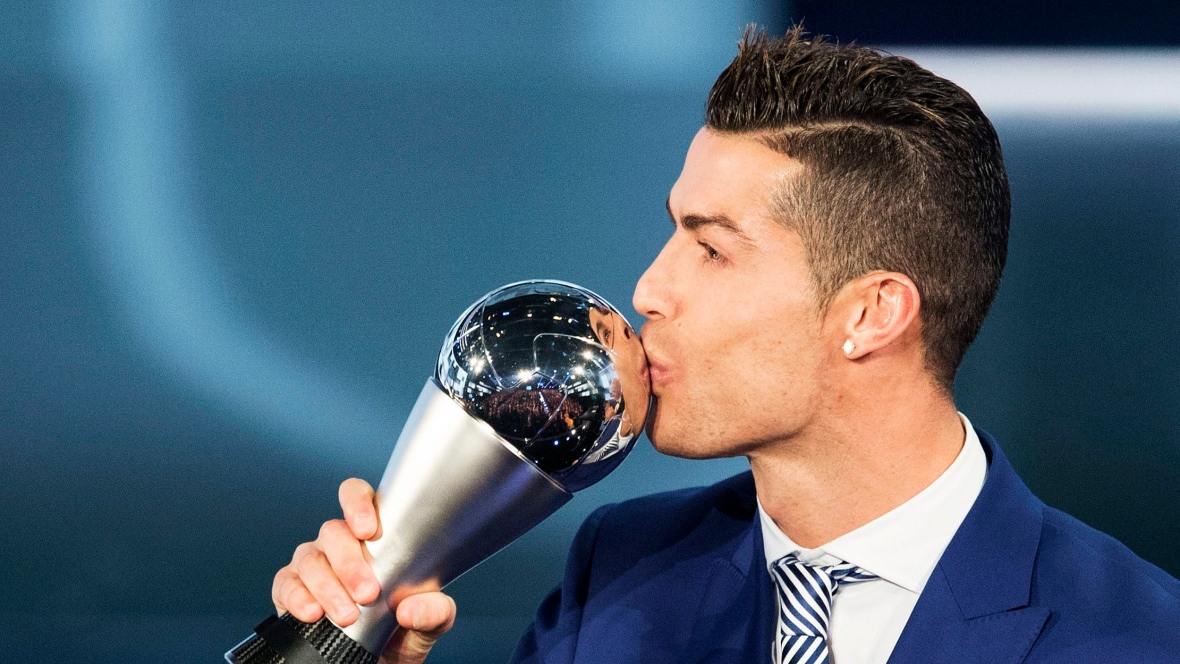 Best Player Awards Ronaldo Soccer Fifa Awards Desktop Mobile Hd Background Wallpapers