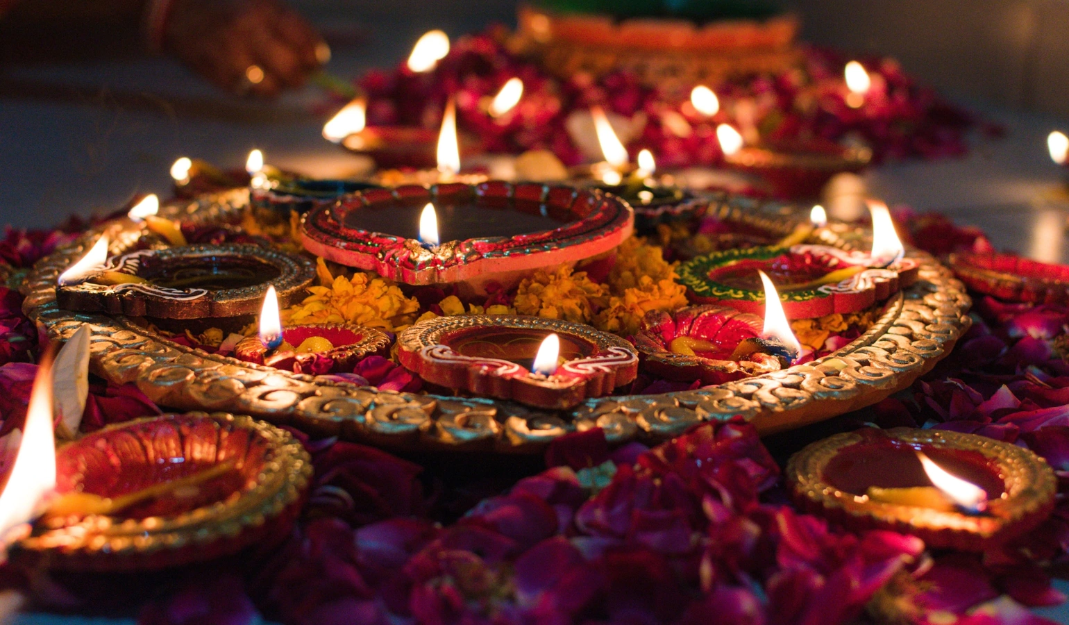 deepavali festival light lamp wishes beautiful photo