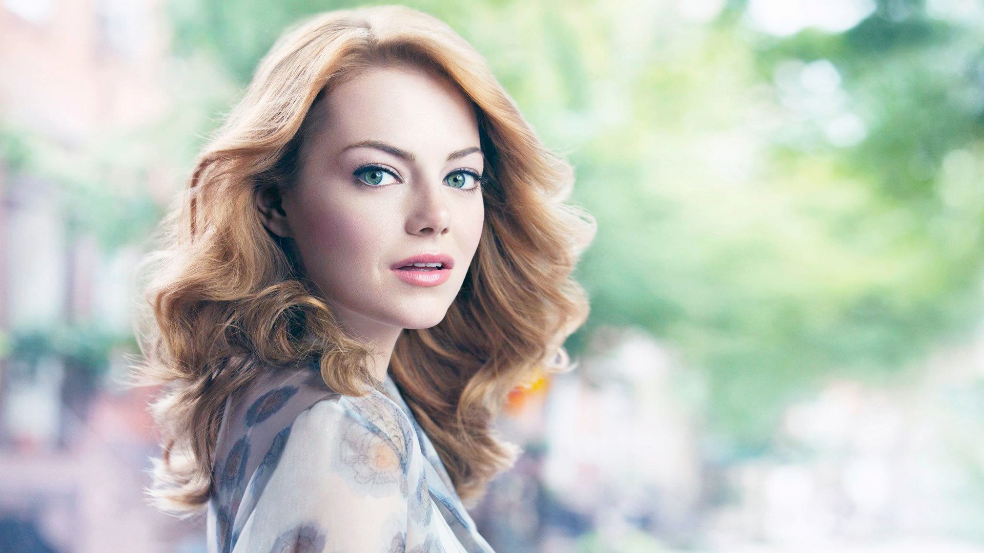 free emma stone beautiful side look face pose mobile background download pictures hd