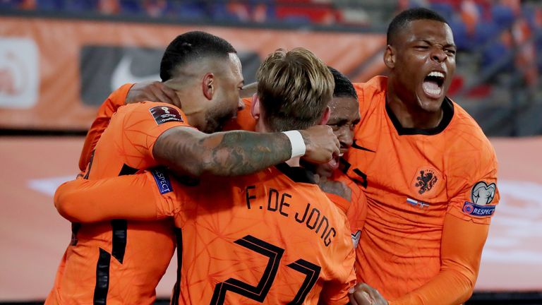 netherlands celebration qualified quarter final fifa world cup 2022