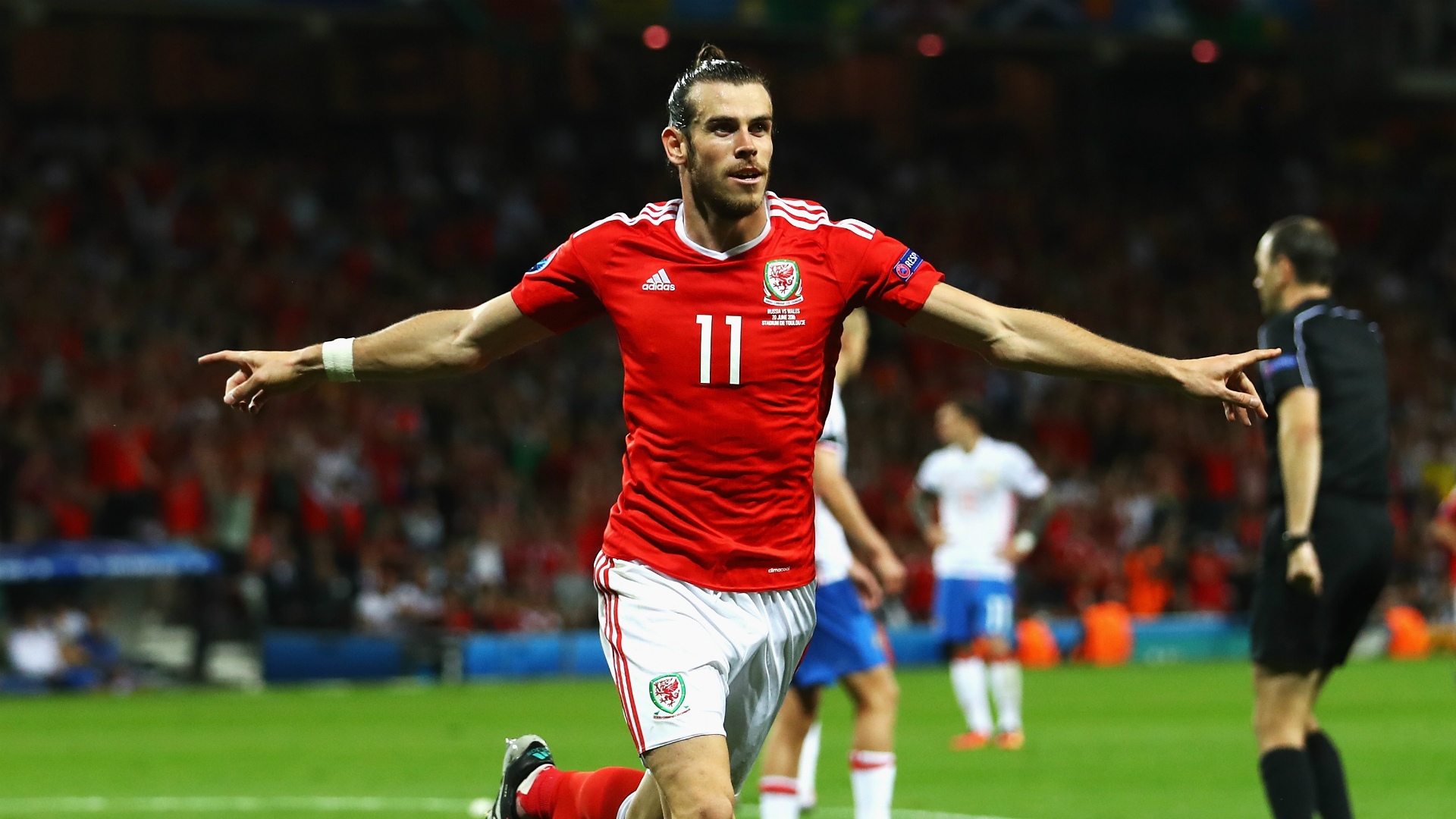 Gareth Bale Russia V Wales Euro