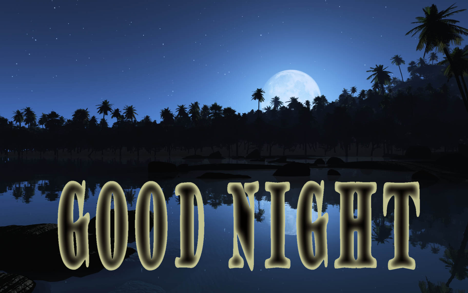 Wonderful Good Night Wallpaper Background Photos