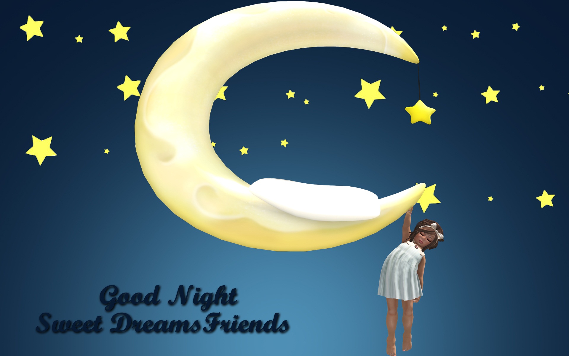 Good Night Sweet Dreams To Dear Friends