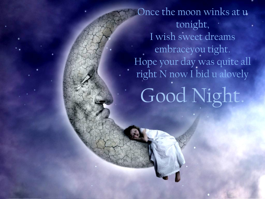 Good night wallpaper with quotes free for desktop