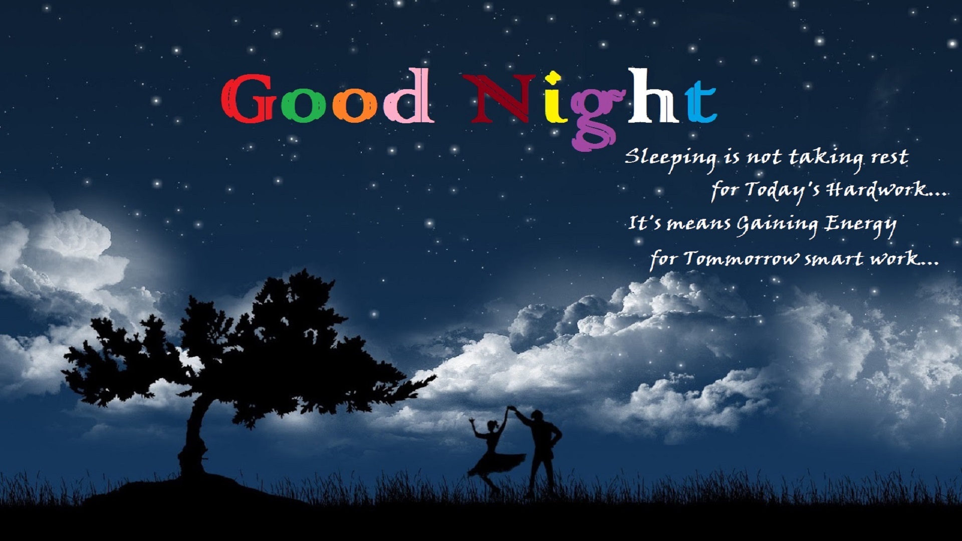 good night quotes free wallpapers are downloaded