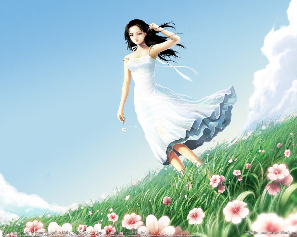anime girl Wallpaper hd desktop wallpaper image free download