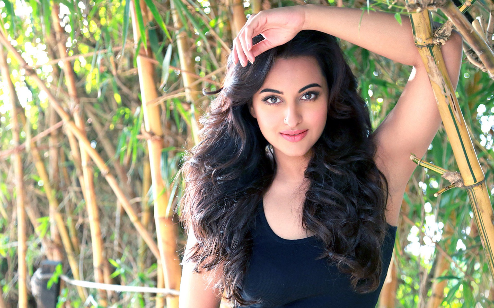beauty and amazing sonakshi sinha hot photos wallpapers download