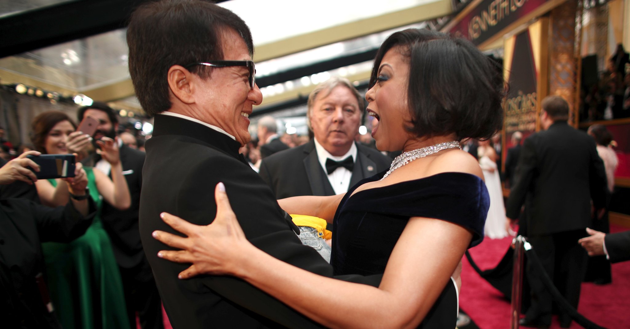 Attractive Jackie Chan And Taraji P Henson Mobile Hd Download Images