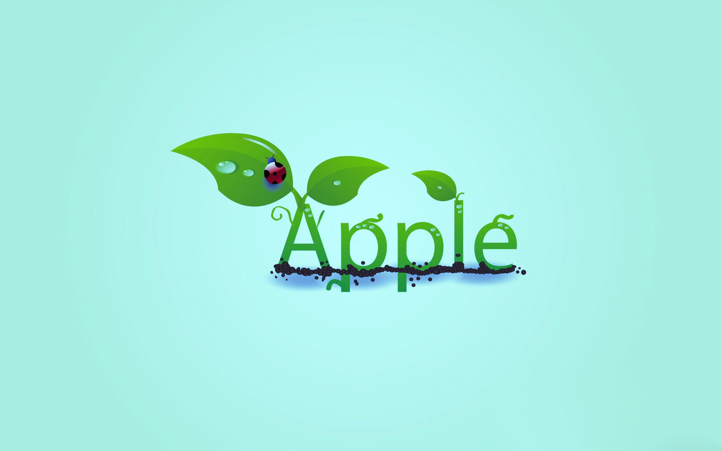 Air Green Apple Logo Free Awesome Image For Mobile
