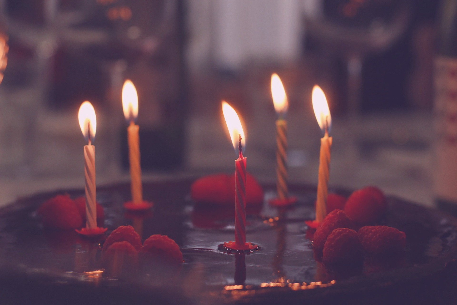 cake candles dark free awesome image for mobile
